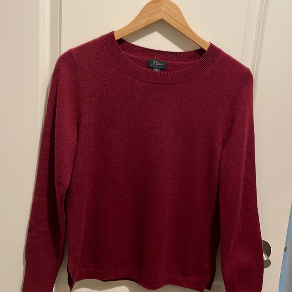 J. Crew cashmere classic-fit crew neck